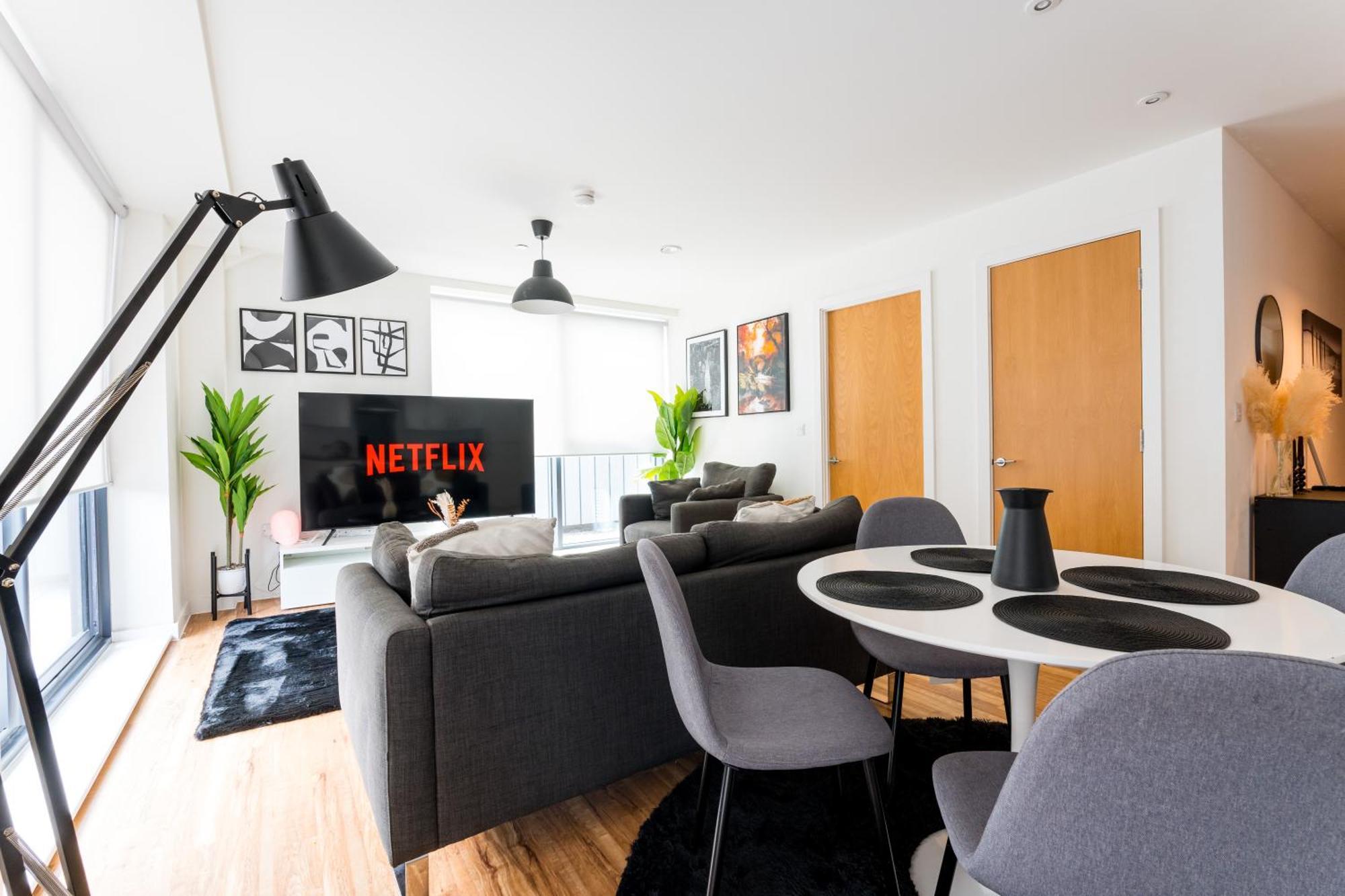 Drillzstays - Salford Quays Free Parking Appartement *