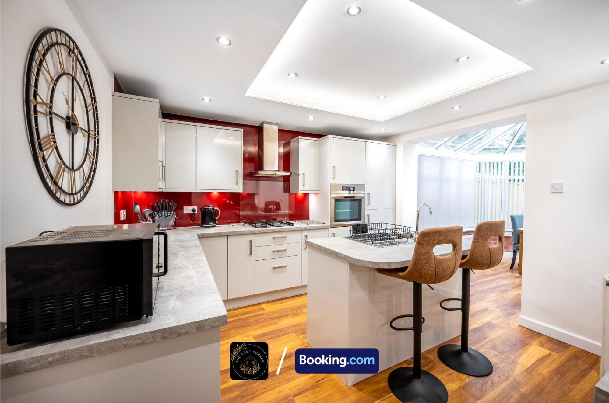 Appartement Cosy 3-bed House, Garden & Free Parking In Stretford Manchester
