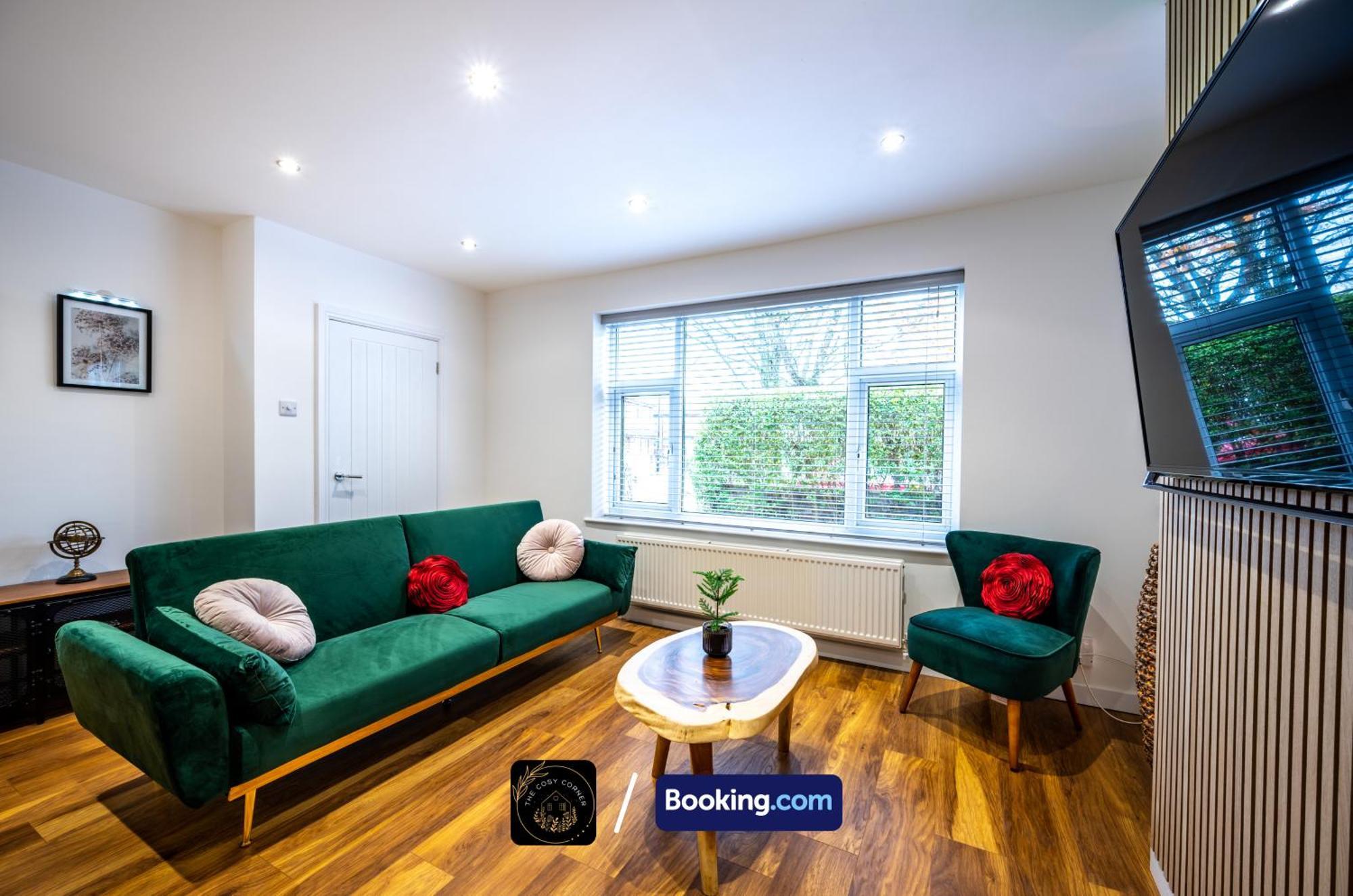 Appartement Cosy 3-bed House, Garden & Free Parking In Stretford Manchester