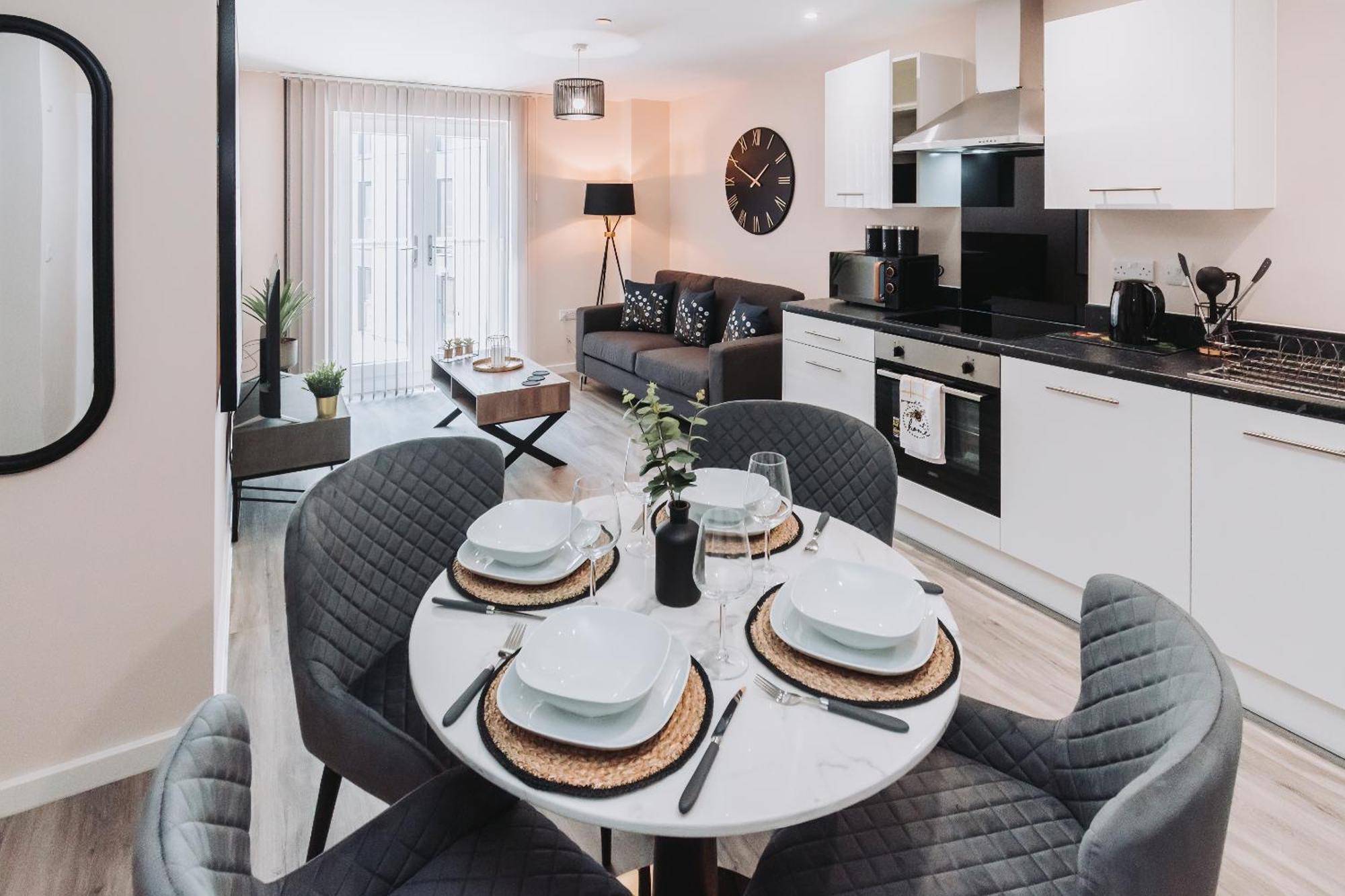 Apartment Ideal Near Old Trafford Manchester