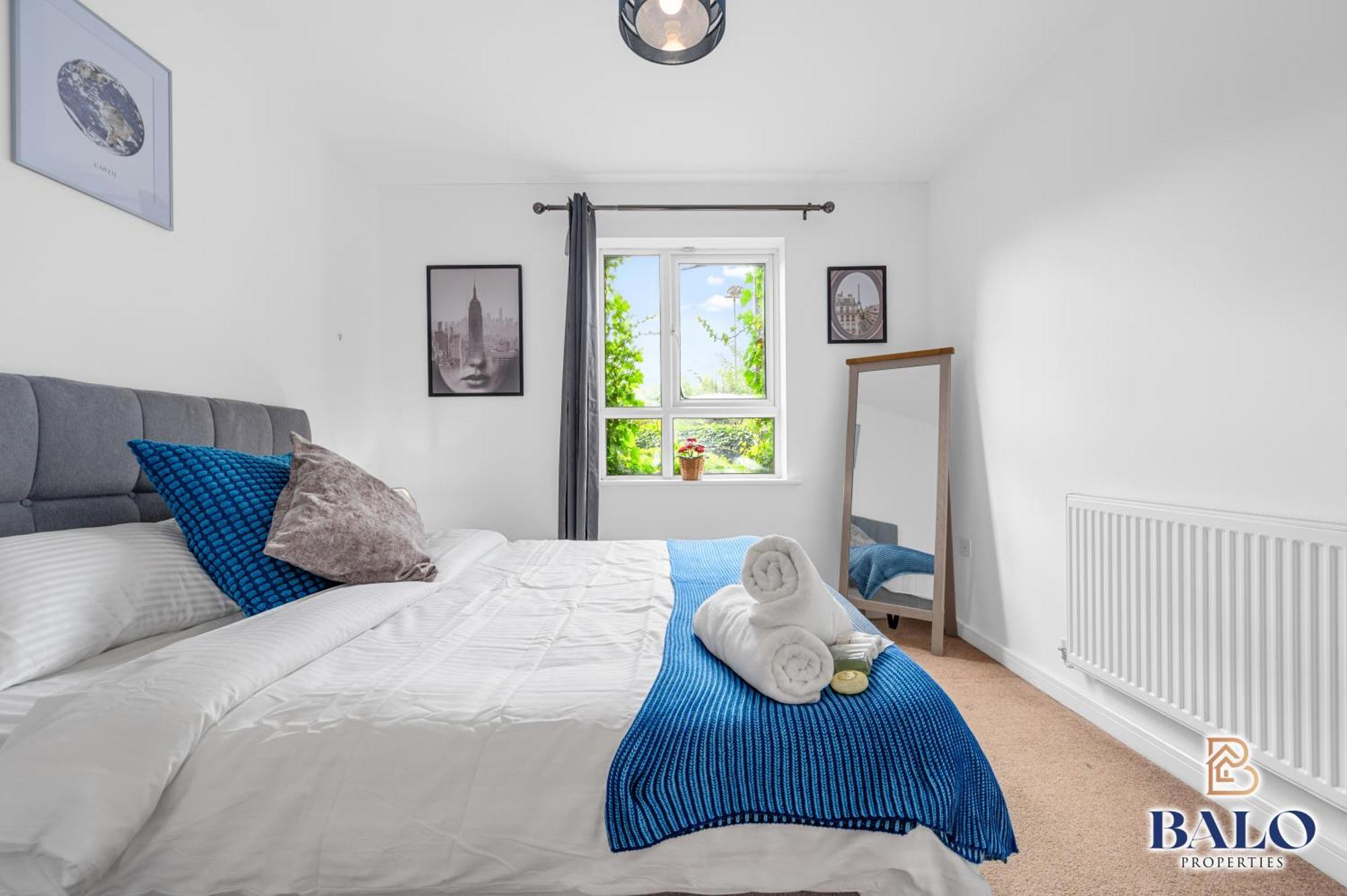 Apartment Modern Spacious 2bedroom Great! Location By Etihad Mancity Stadium& Coop Live Arena Manchester