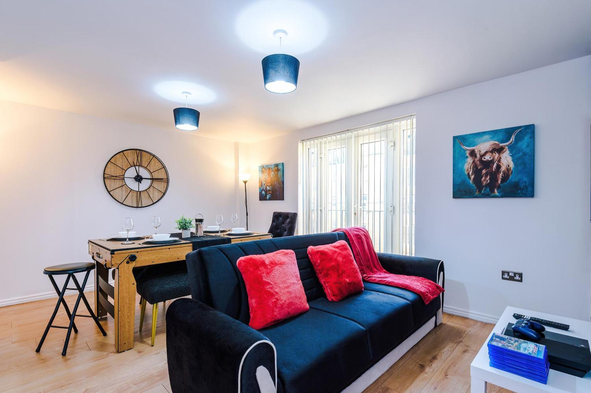 Apartment Fusion, Pool Table, Ps4, 2 Bedrooms *