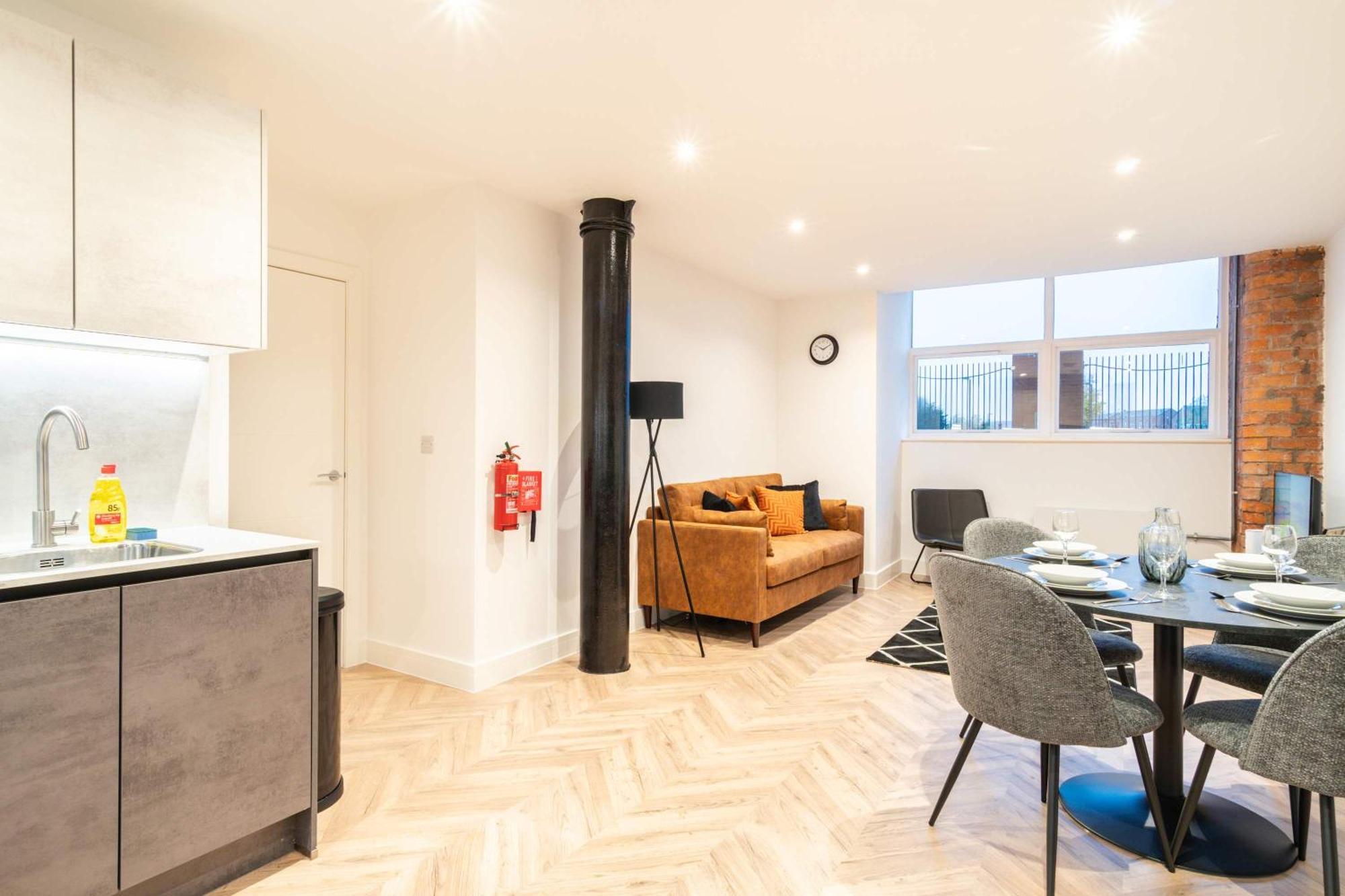 Apartment Modern 2 Bed Close To Etihad *