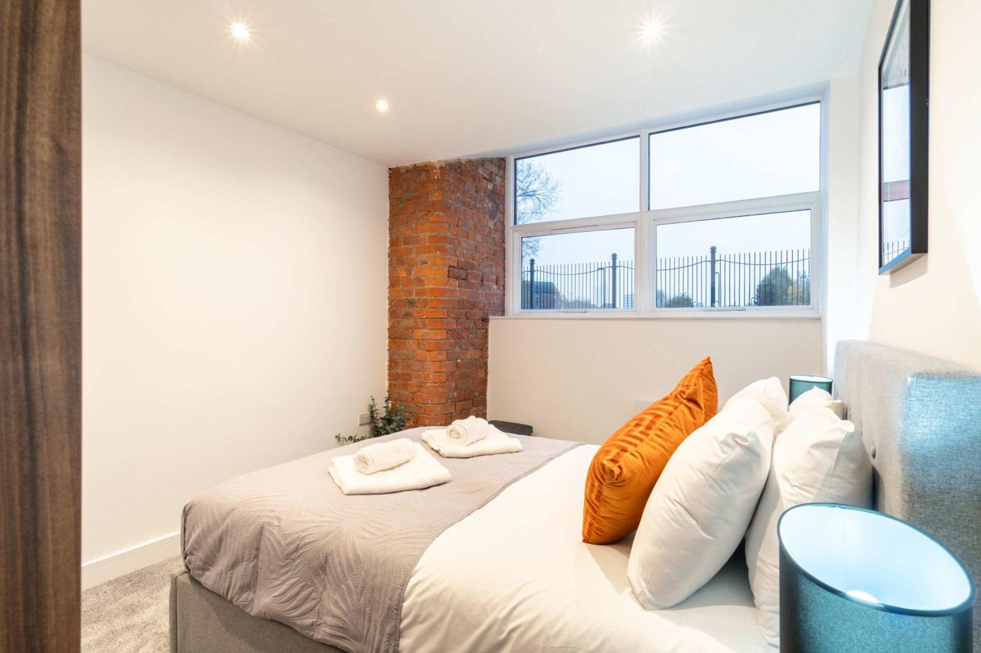 Apartment Modern 2 Bed Close To Etihad Manchester