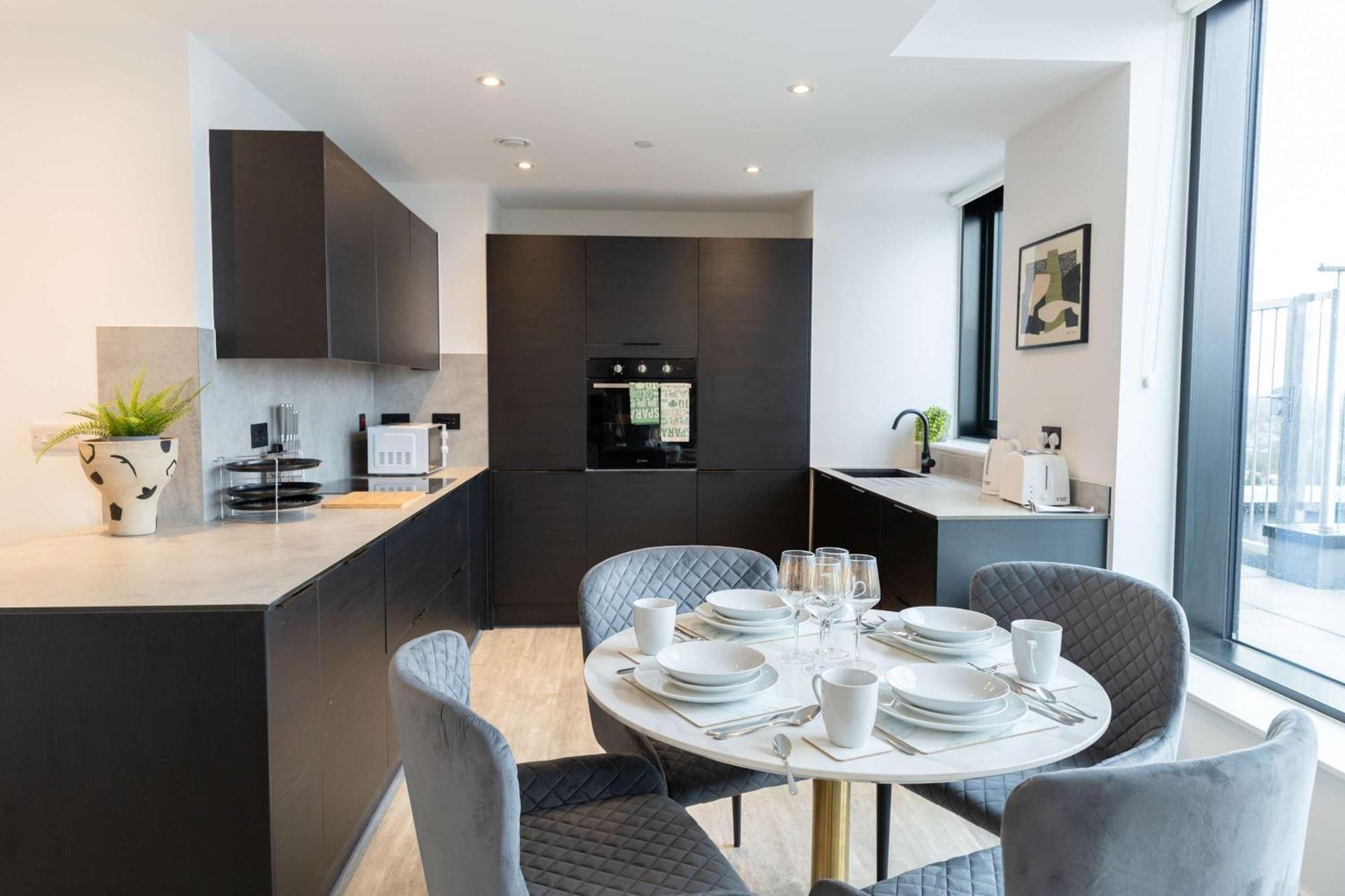 Apartment Stunning Old Trafford 2 Bed Penthouse W Terrace Manchester