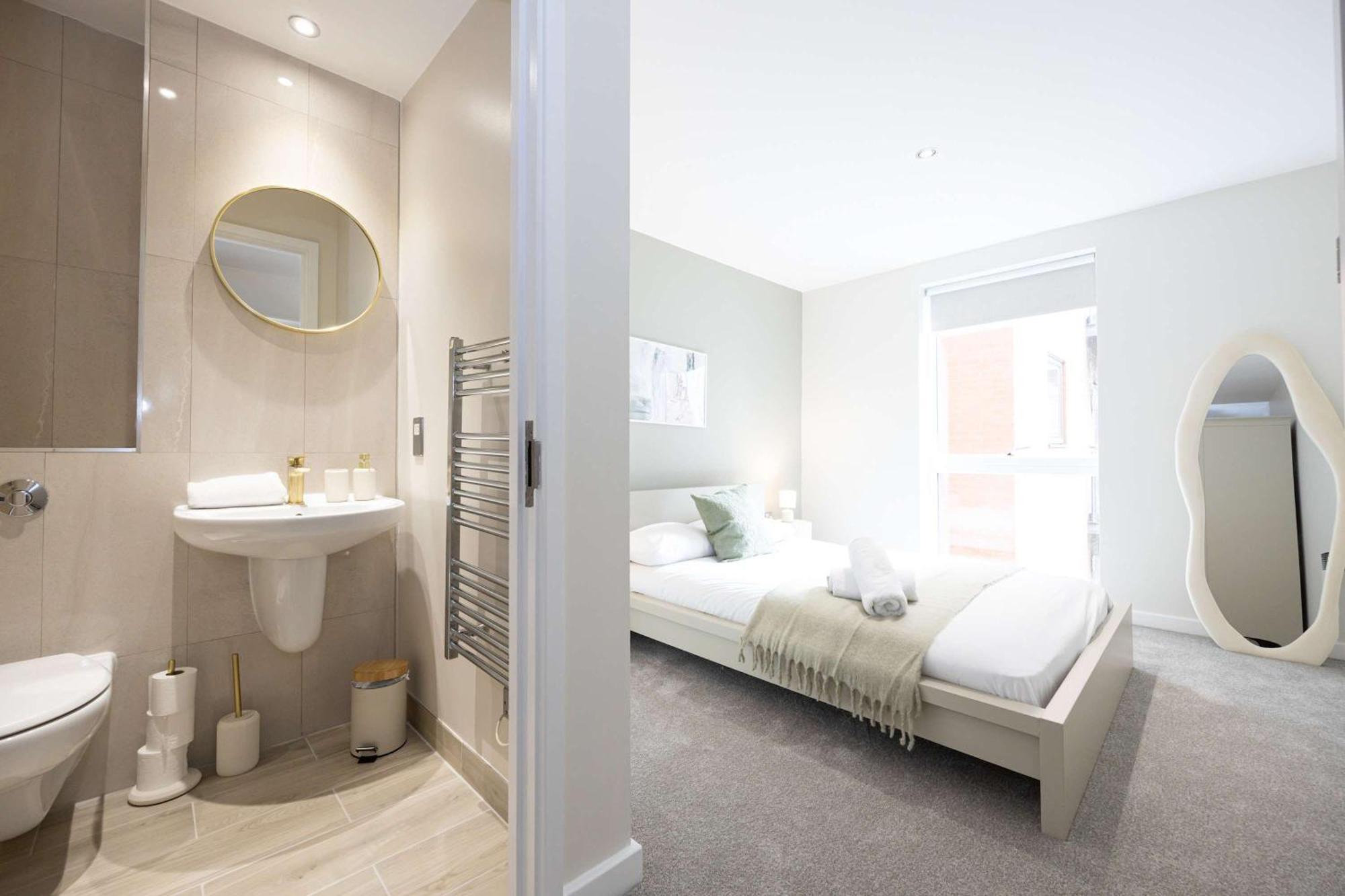 Apartment 2 Bed Flat Free Parking By Superhost
