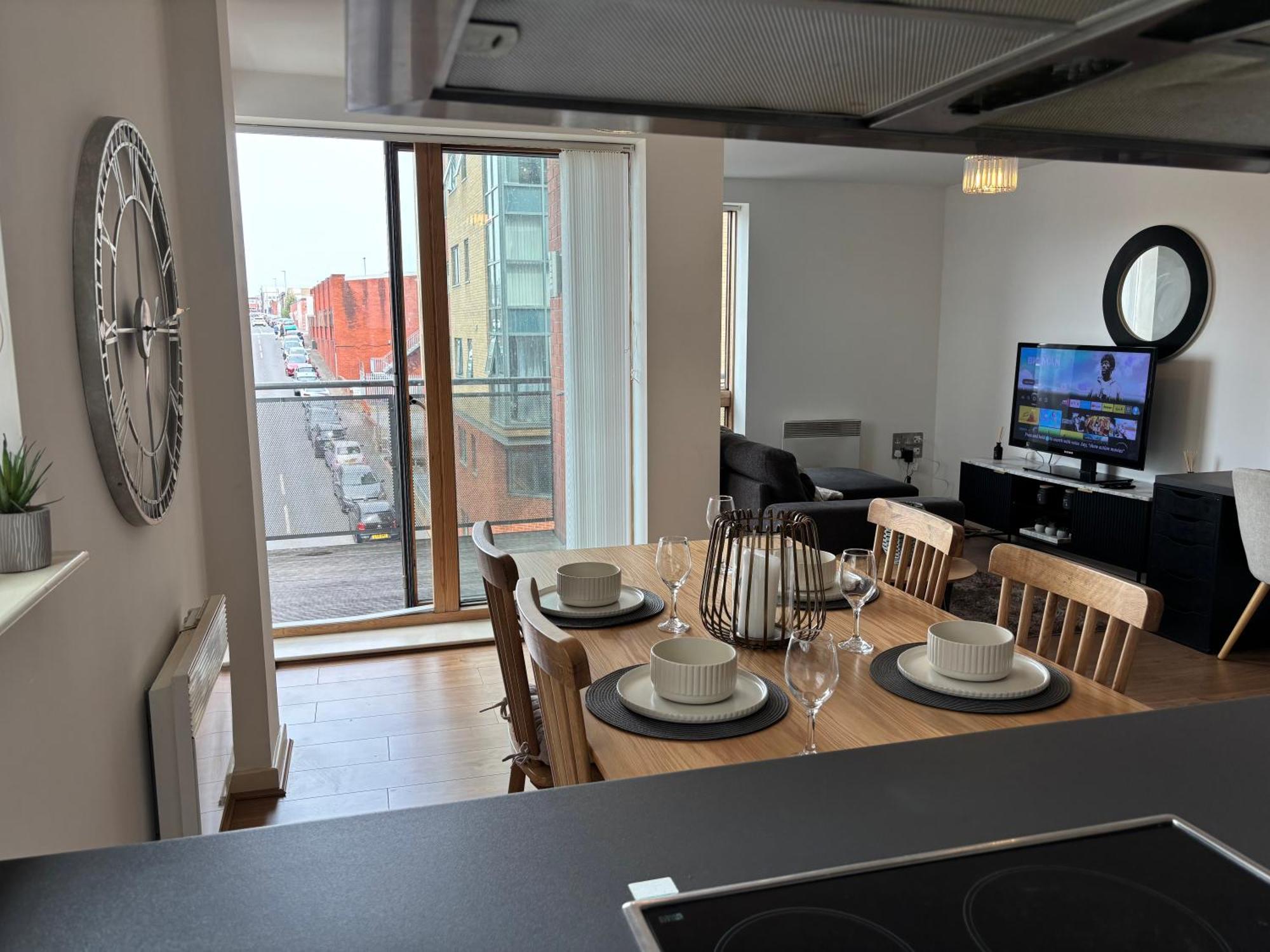 Lux 2bed Centre And Ao Arena Free Parking Modern * Manchester