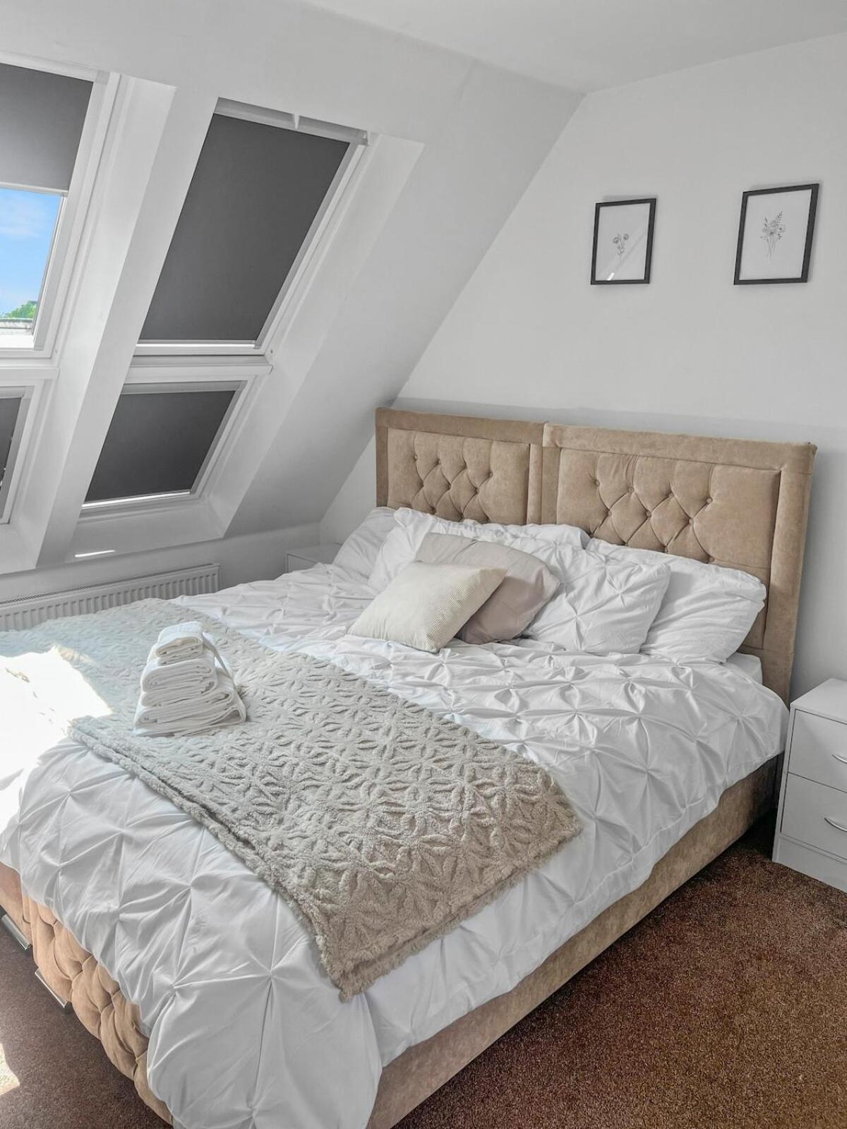 Chic 3-br House Ao Arena, Centre,old Trafford * Manchester