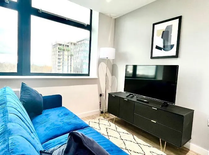 Stylish Studio Apartment Near To Old Trafford Stadium