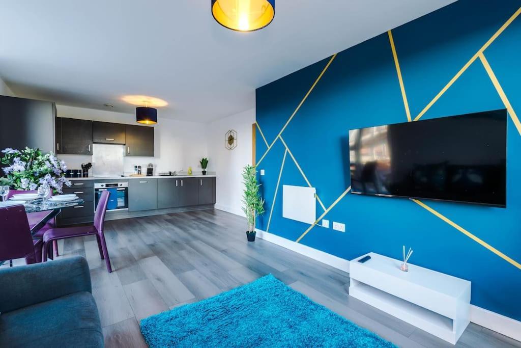 Lux Livin' - Luxury 5 Bed Centre Appartement Manchester