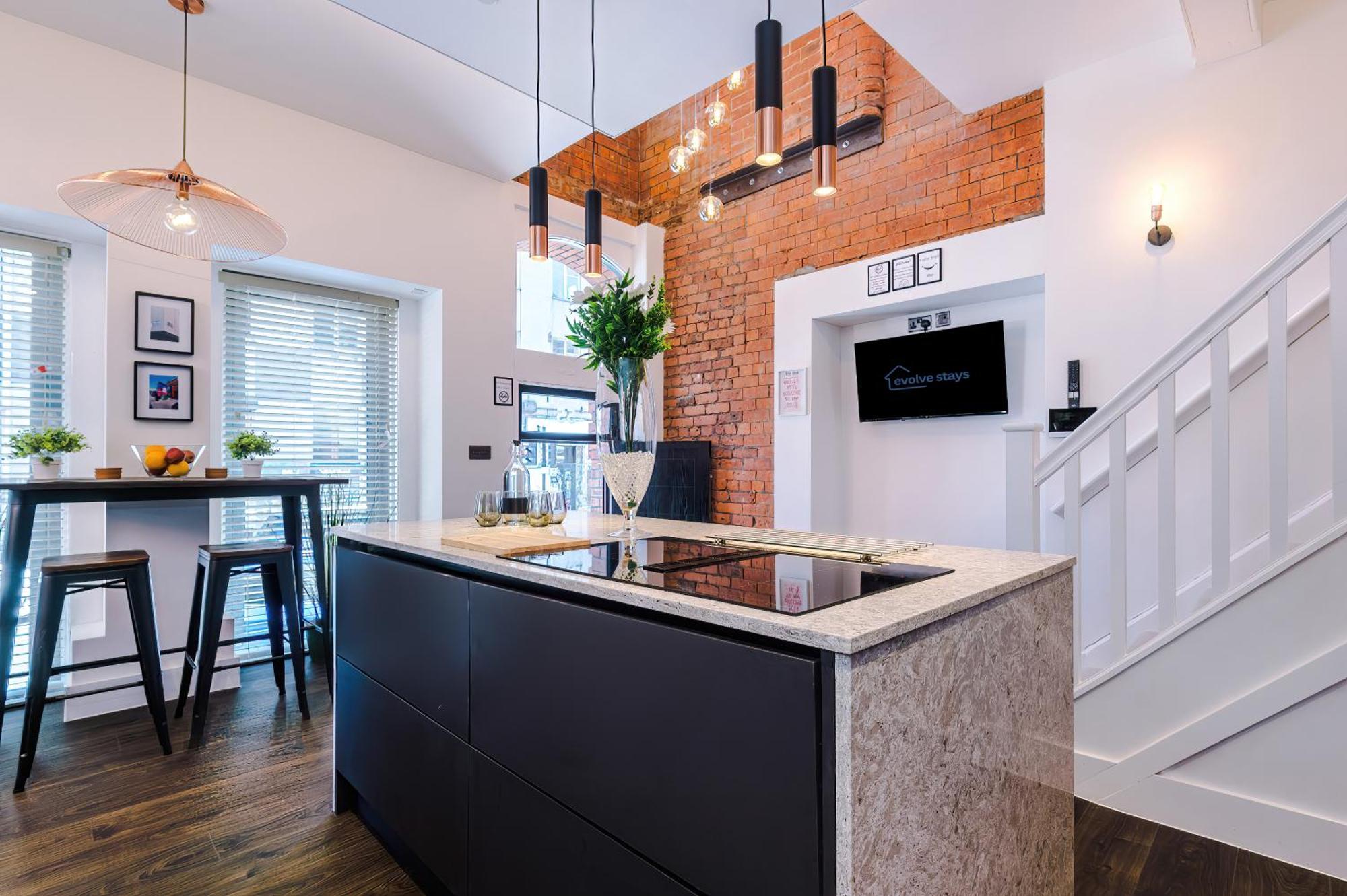 Apartment Incredible 3bed Townhouse, Rooftop Patio, Sleeps 6 Manchester