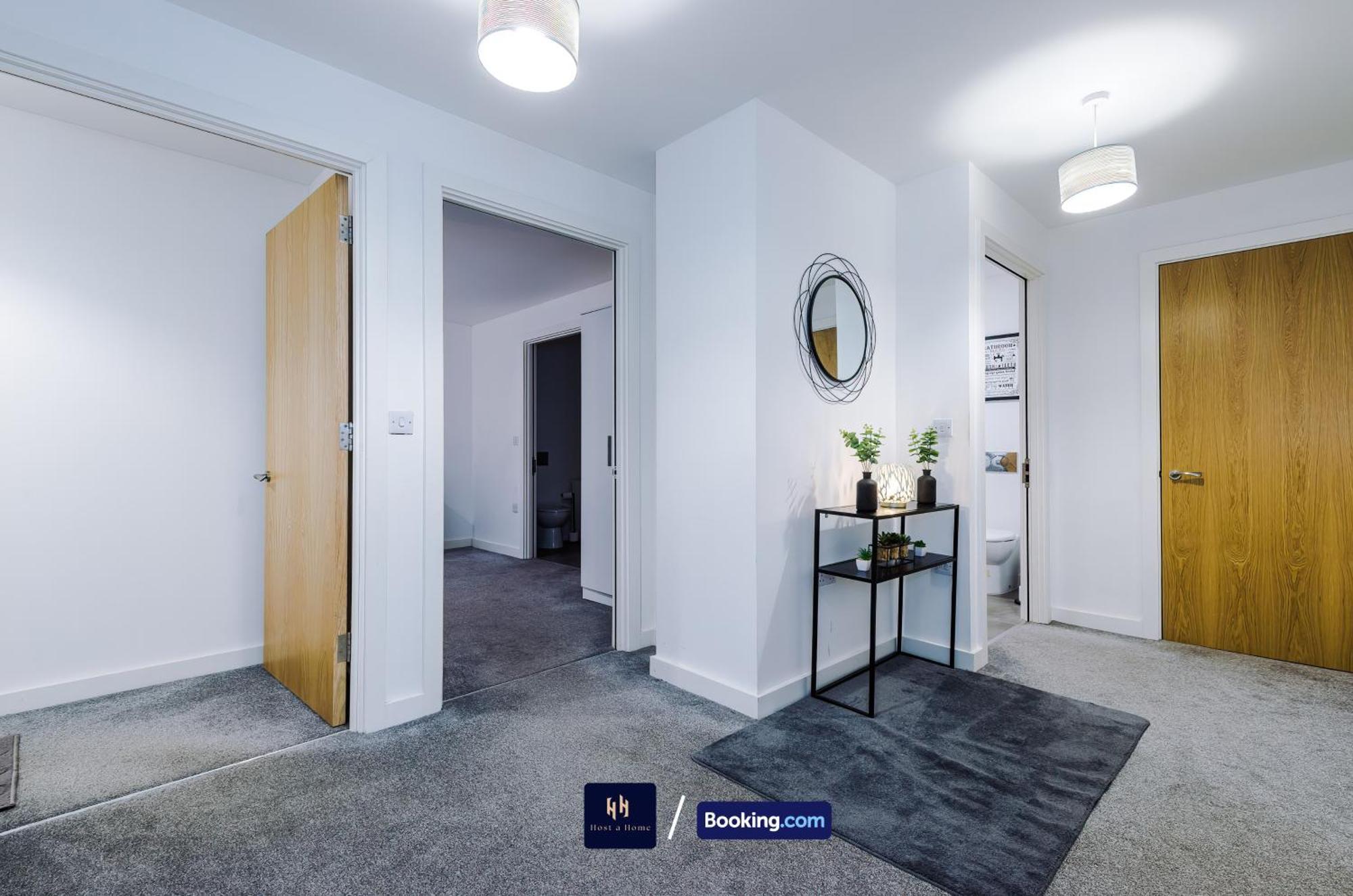 Appartement 2 Extra Large Bedroom By Host A Short Lets & Serviced With Free Wifi Manchester