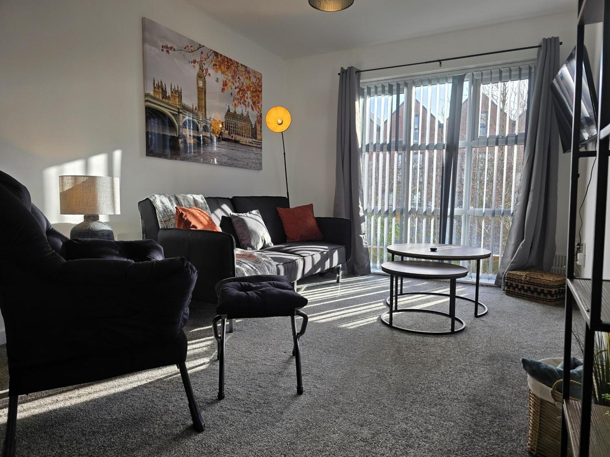 Appartement 2br Apt, Etihad Stadium, Access, Sleeps 6 *