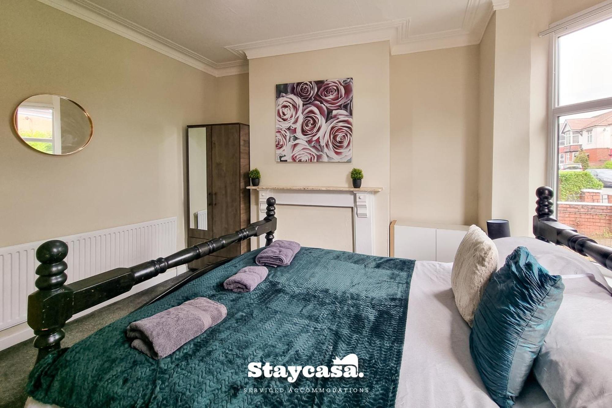 Clarence Co-Living - Private Room Self-Cater Vakantiehuis Manchester
