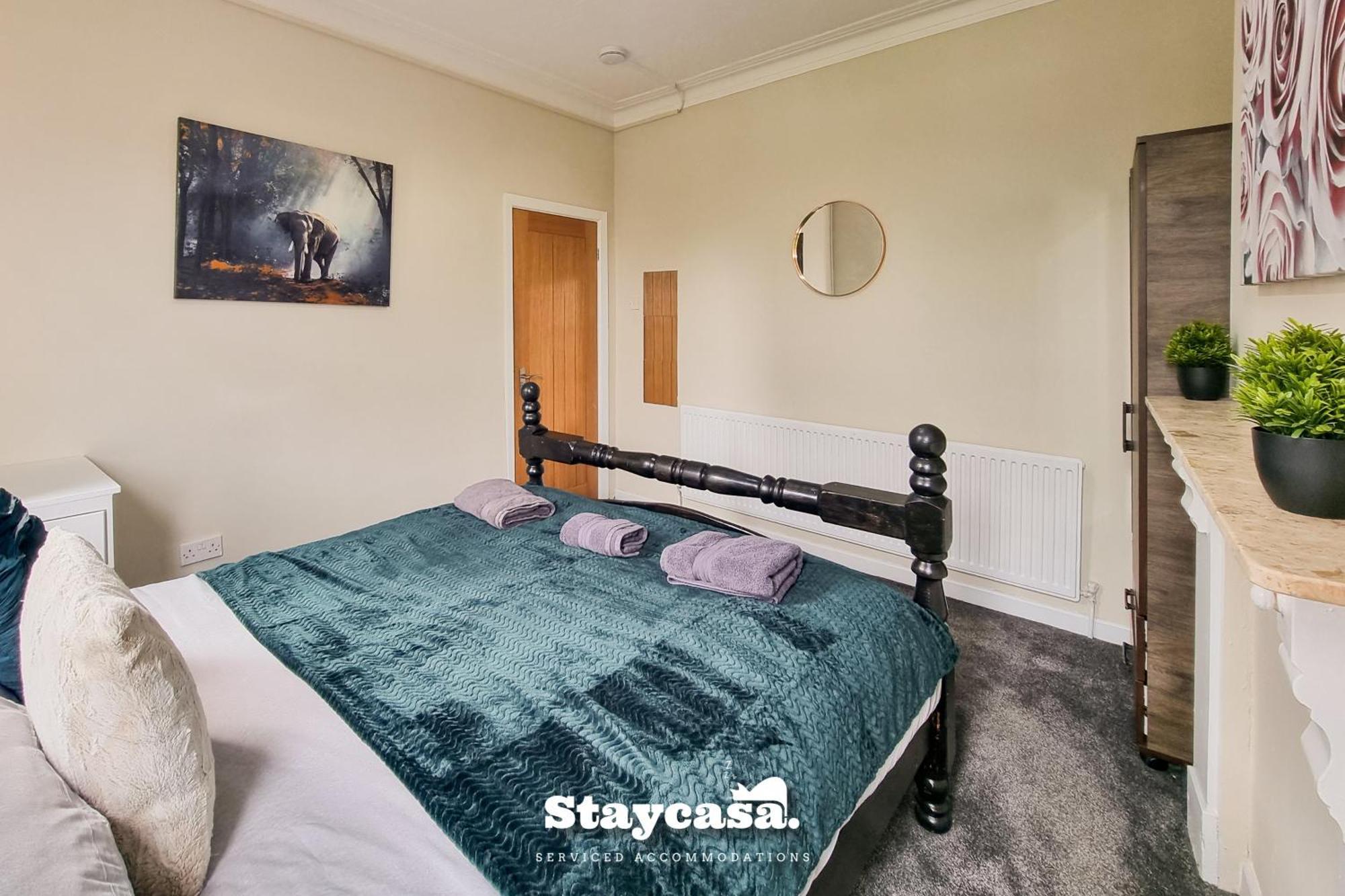 Vakantiehuis Clarence Co-Living - Private Room Self-Cater Manchester