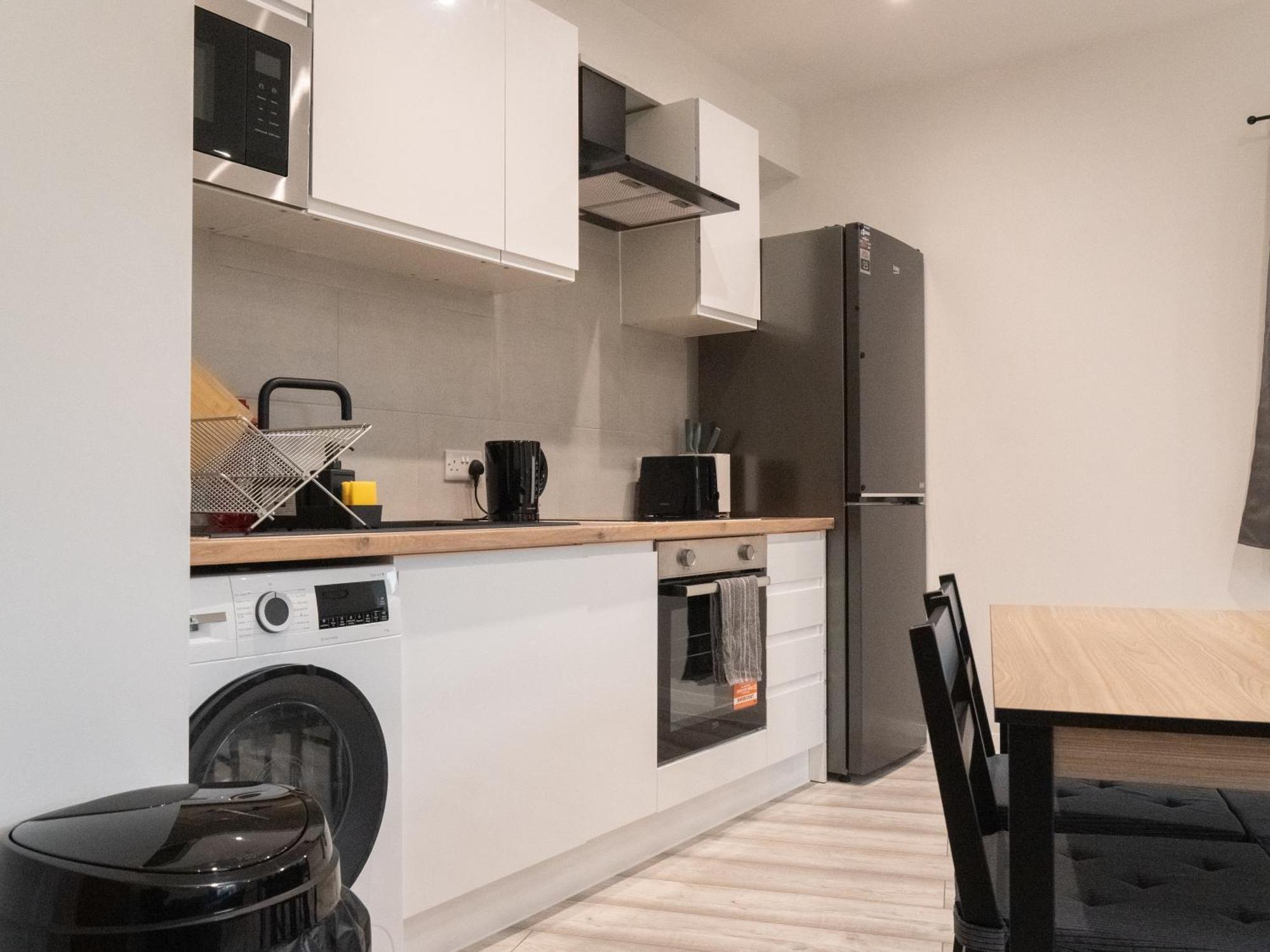 Appartement Stunning Modern 2 Bed Flat, With Parking, Near Town Manchester